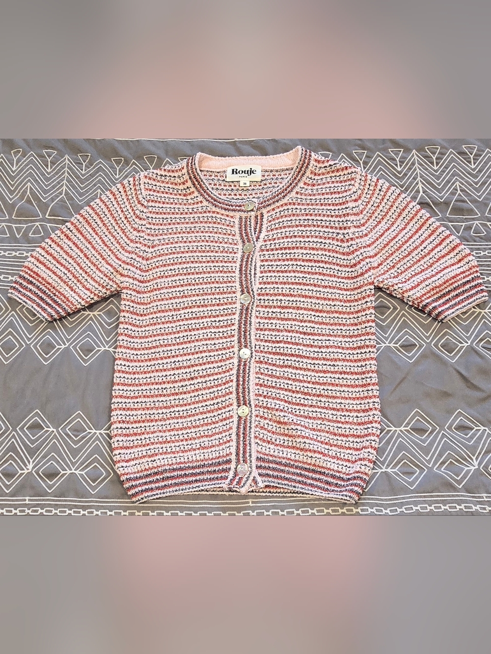 Rouje Patrick Sweater Knit Cardigan Size 36(S)